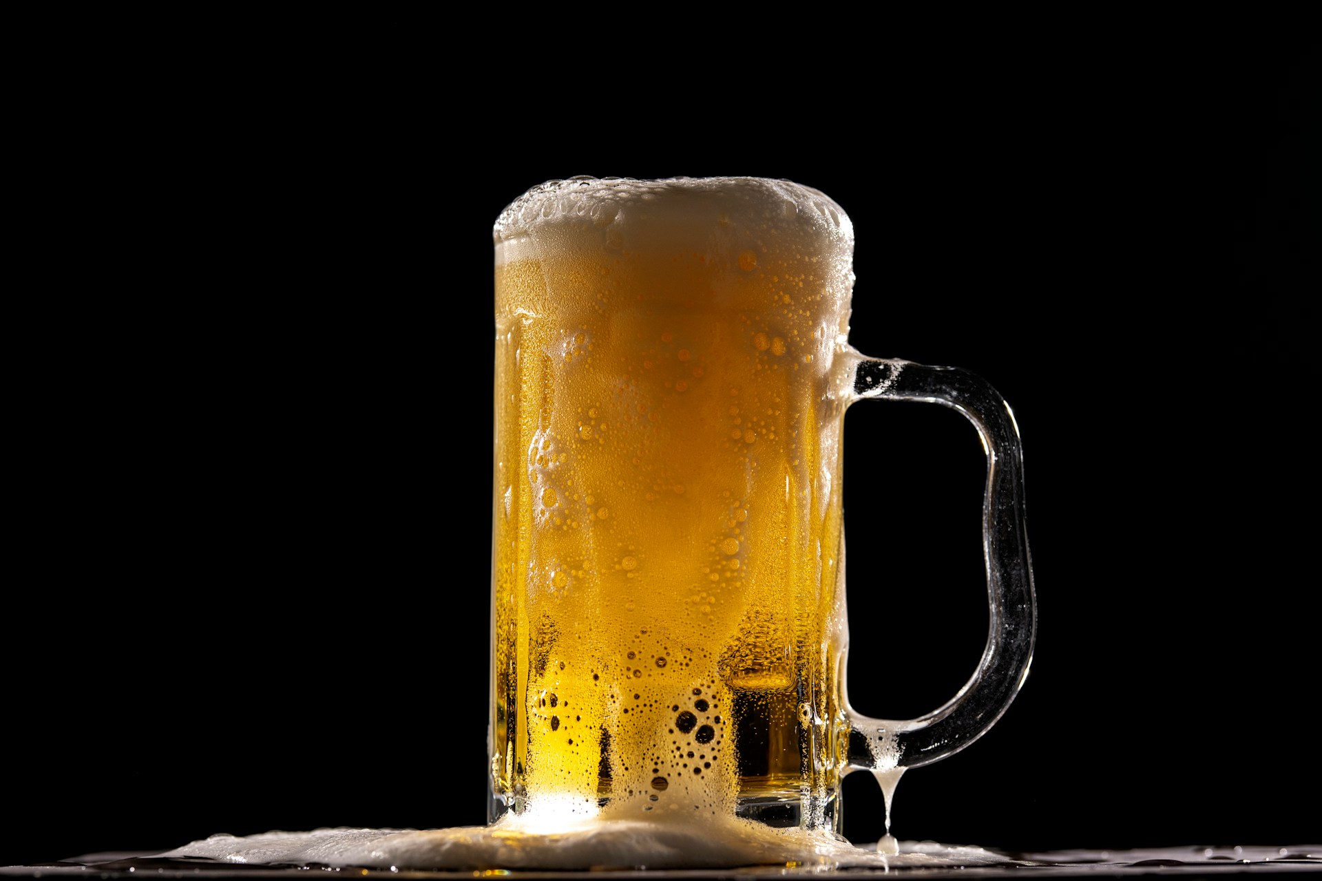 A pint of beer (or piss)