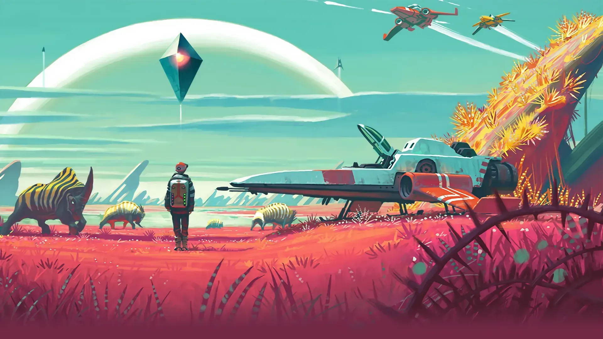 No Man's Sky key art