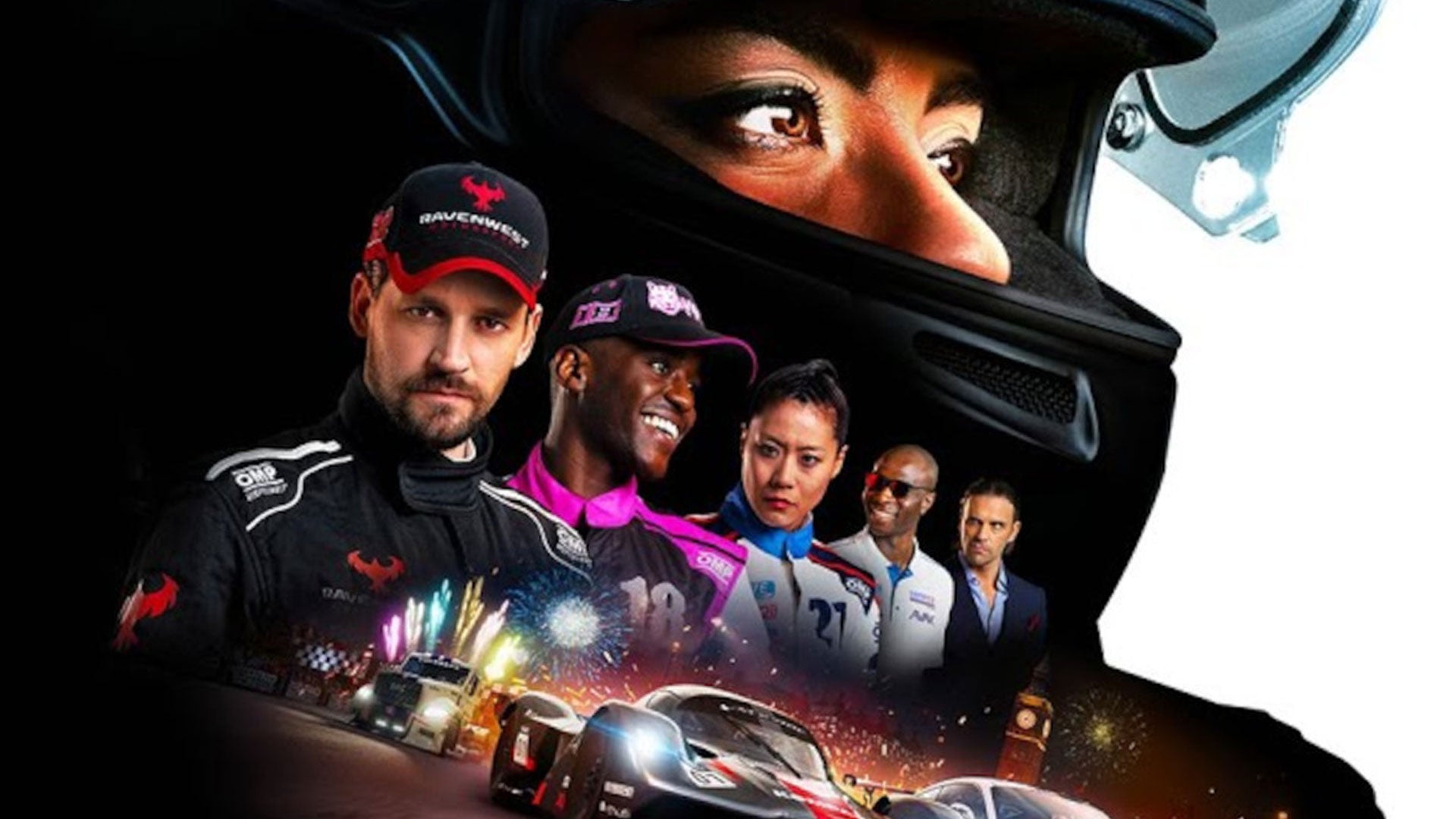 GRID Legend key art with a bunch of racers