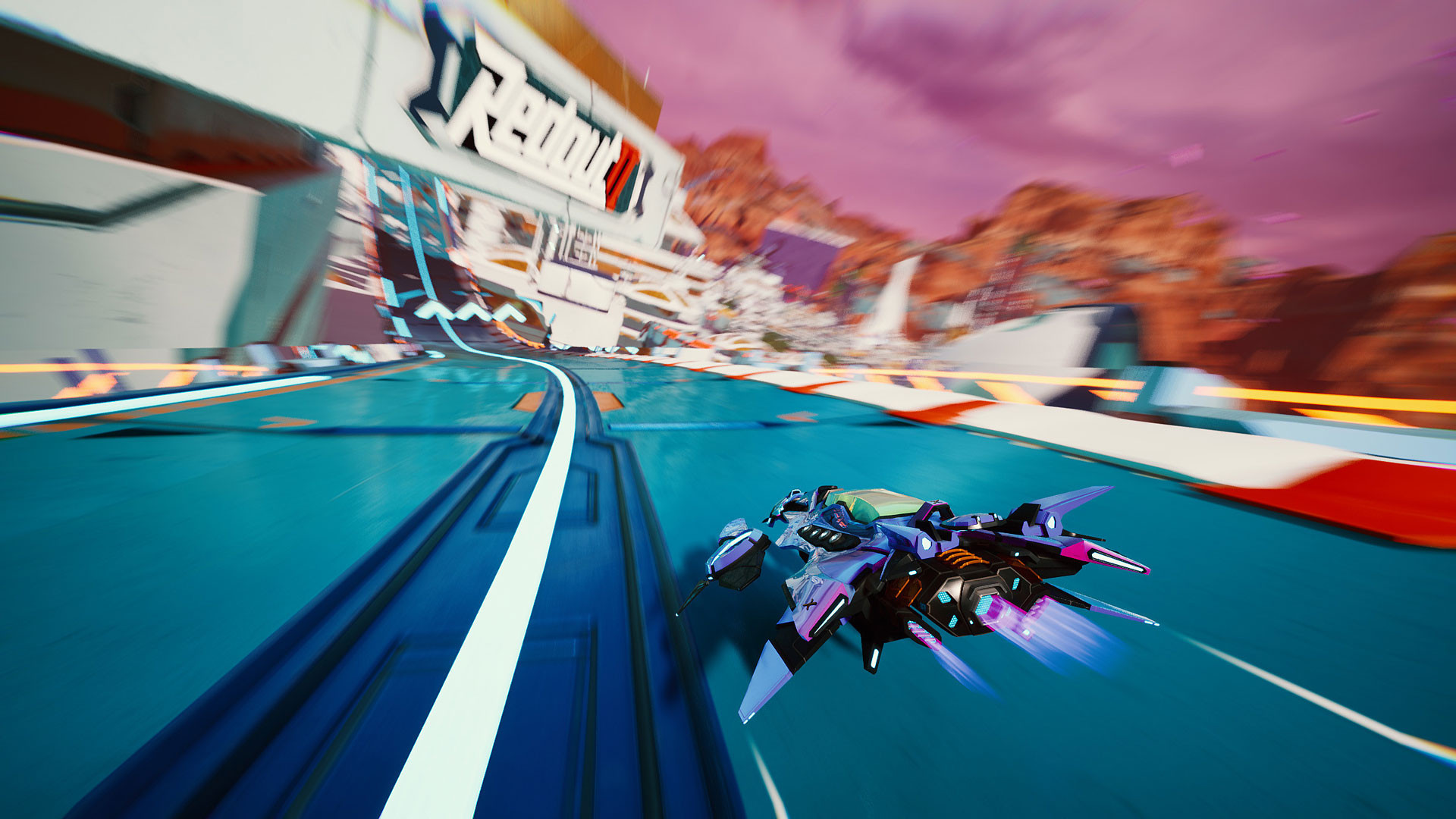 Futuristic racer