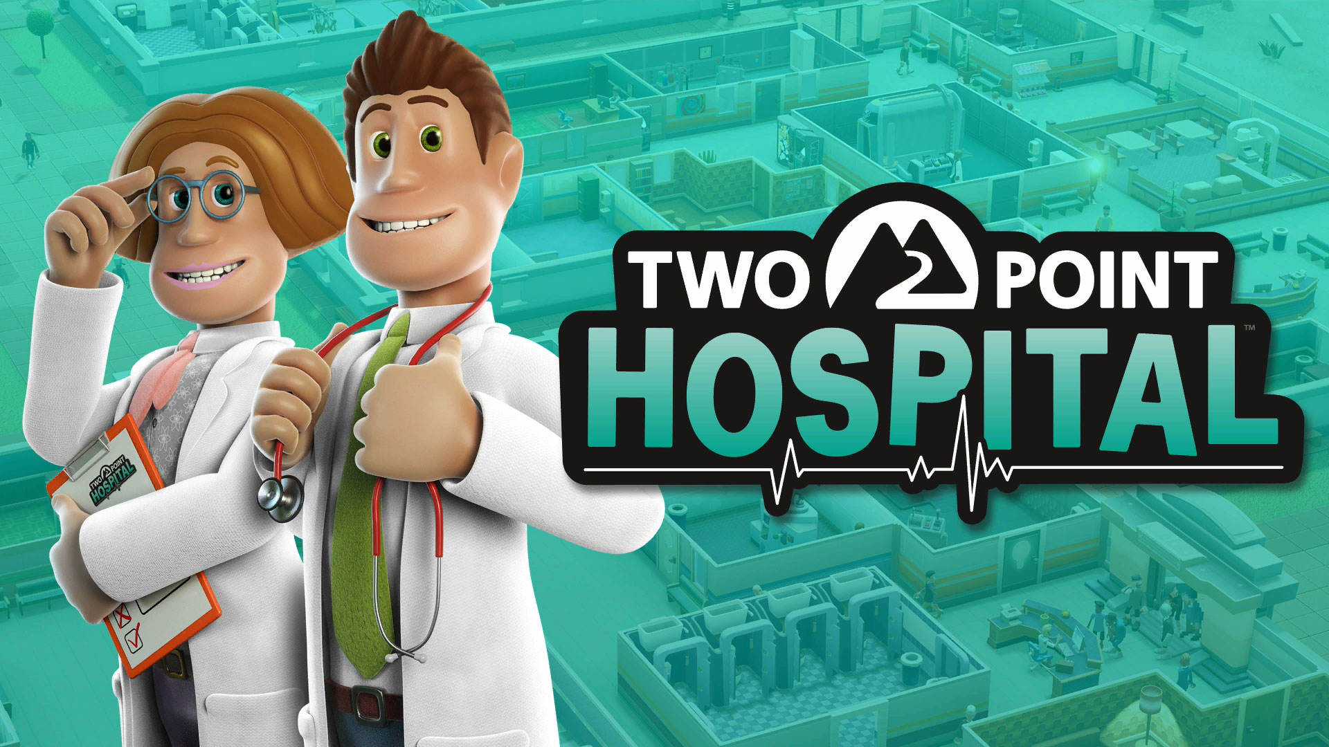 Two Point Hospital key art