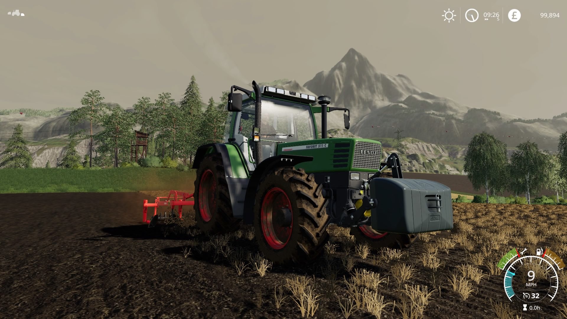 Working the land in Farming Simulator