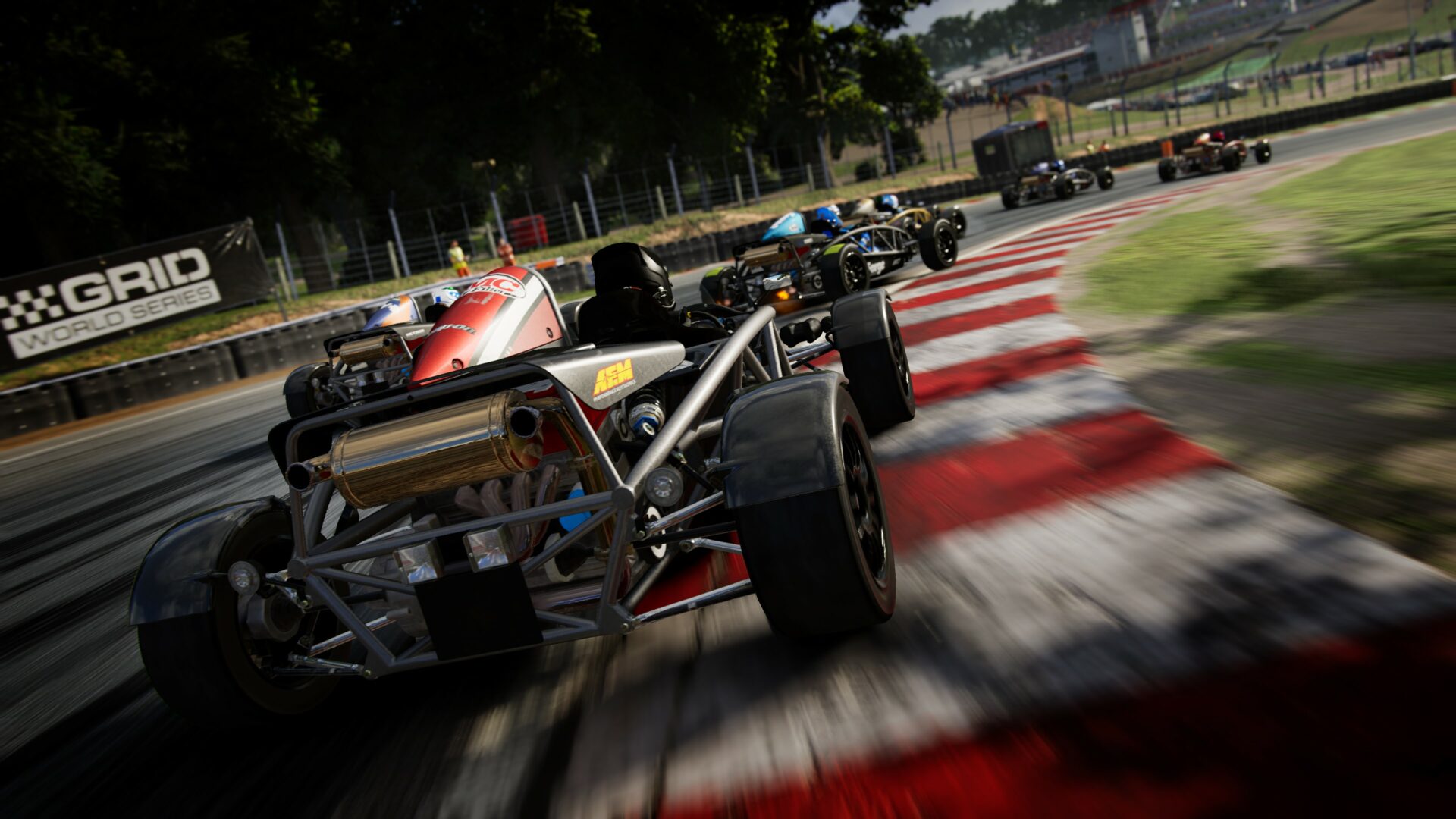 Aerial Atom racing at Brands Hatch