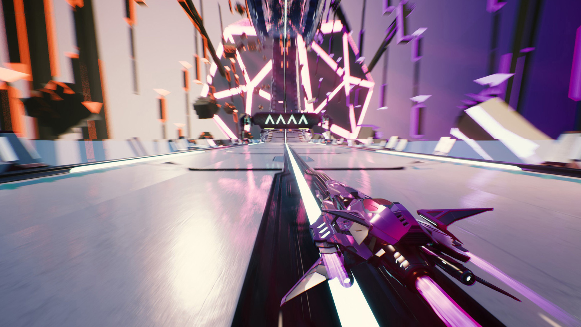 Futuristic racer