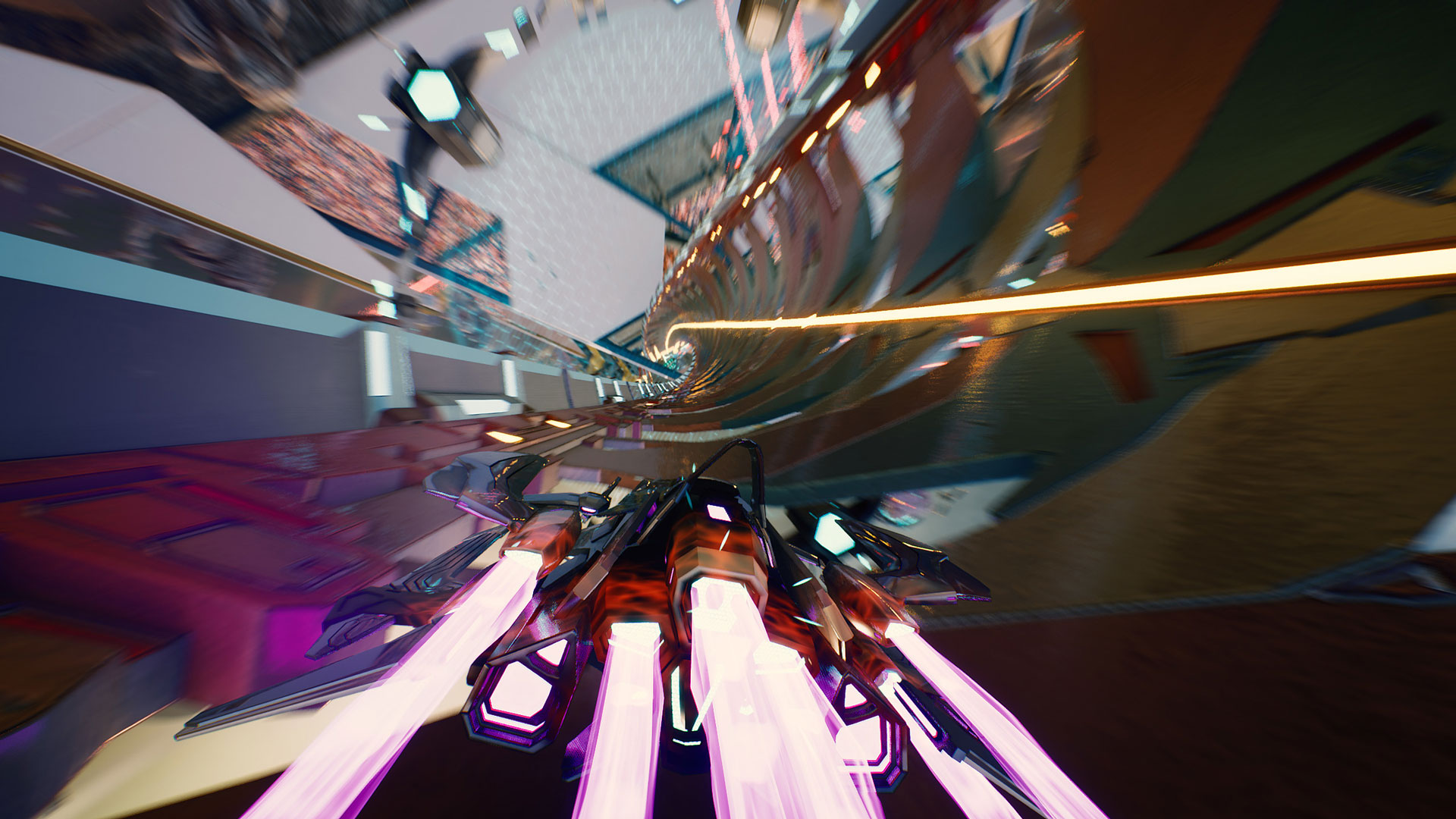 Futuristic racer